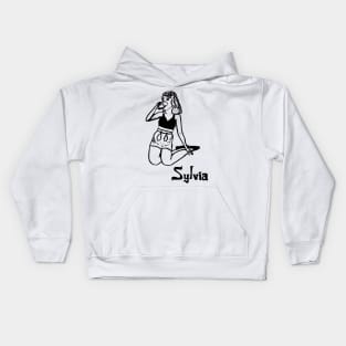 Sylvia Plath Kids Hoodie